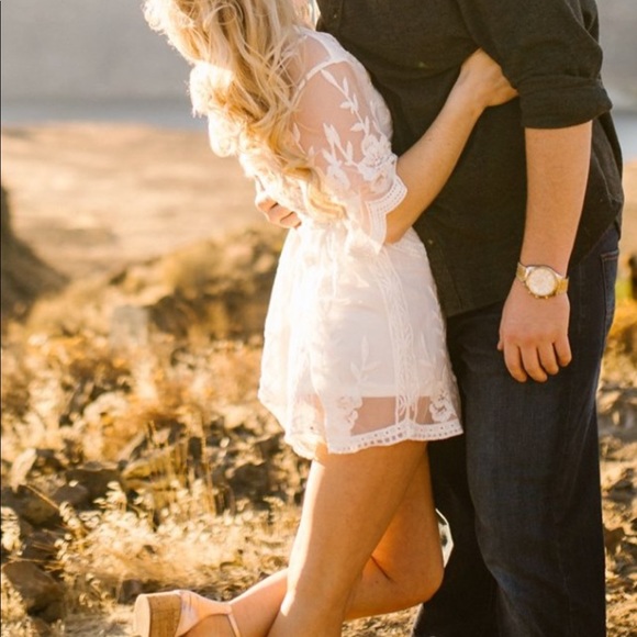 Perfect Lace Detail Romper - Picture 3 of 8